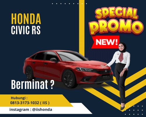 Mobil Honda Civic Rs 2025 | Harga Promo Civic Rs Banyuwangi